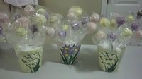 Cake pops for my Administrative Assistants at the office. They loved them