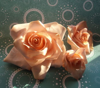 My favorite way to make roses.  No tools needed.  I find that I get a much thinner petal this way.
