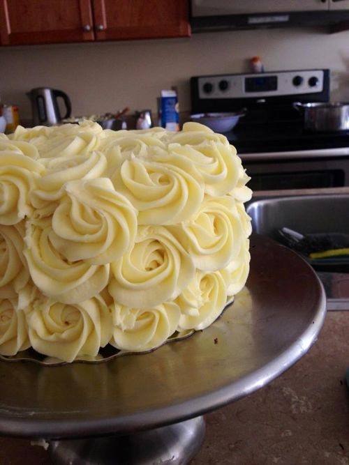rosette cake!