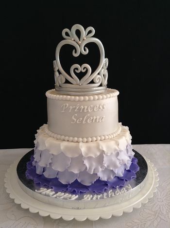 Princess Sophia themed birthday cake