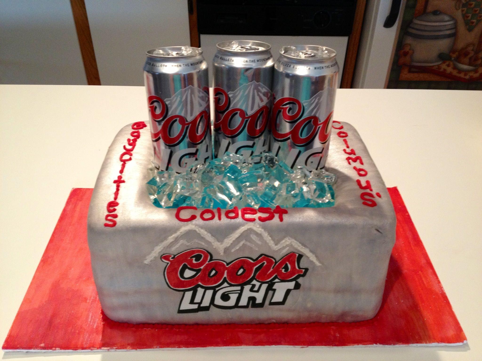 Coors+light+cake